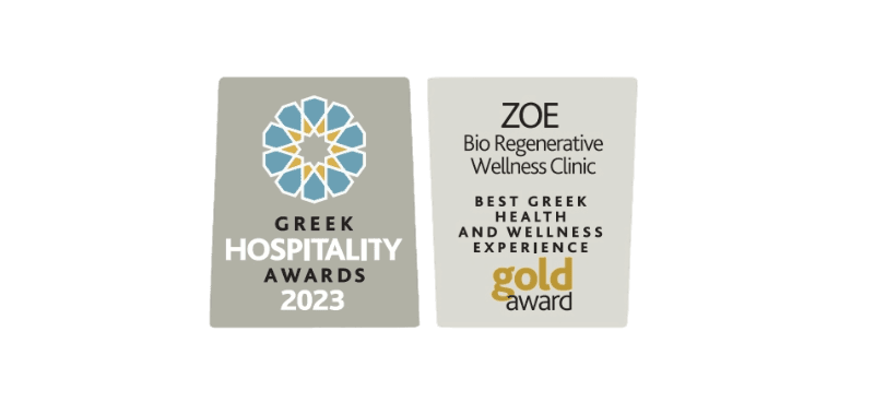 Zoe health and wellness award image